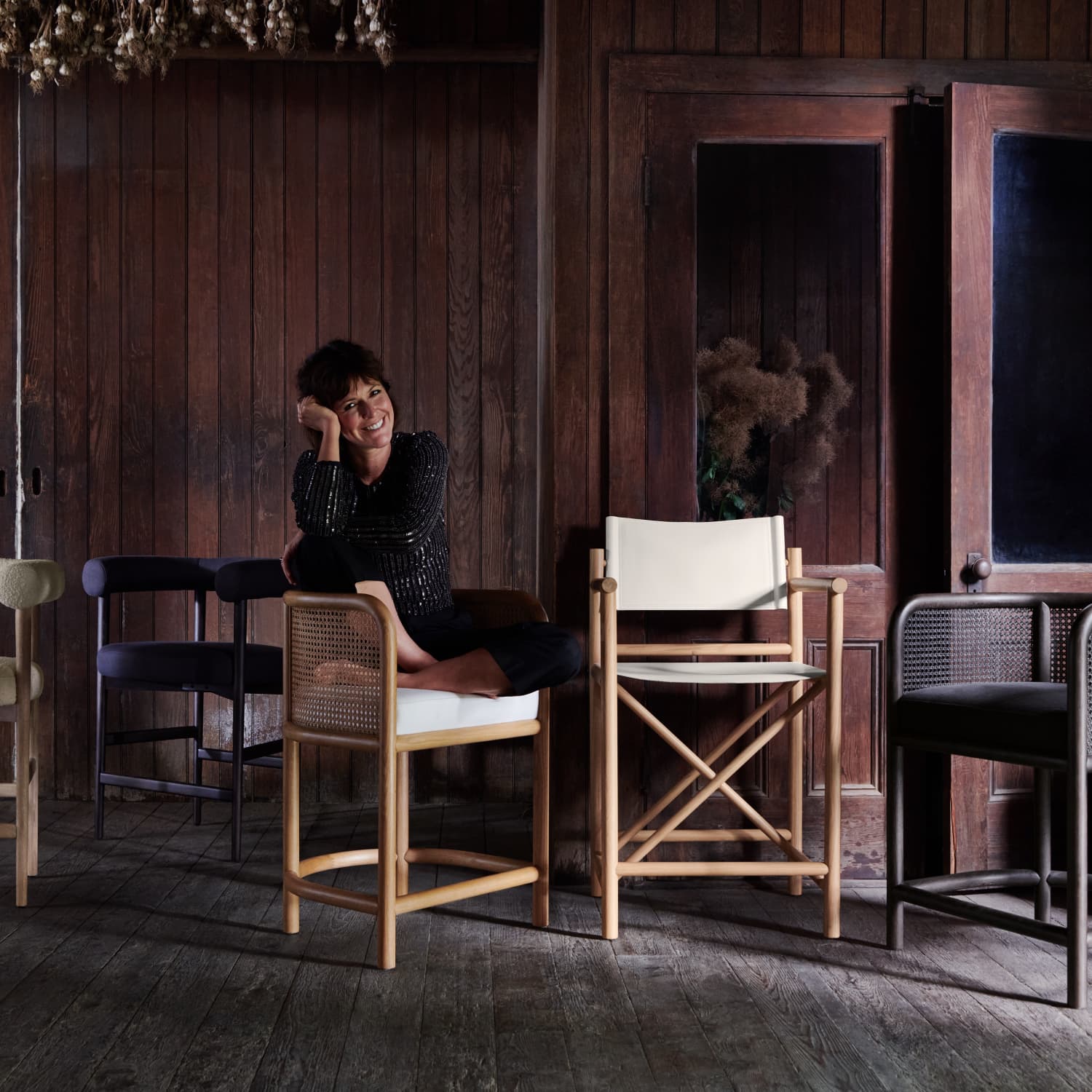Leanne ford crate online and barrel chair